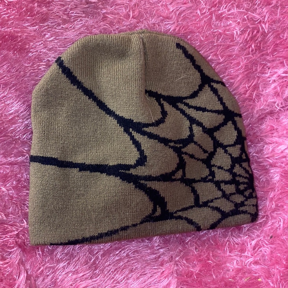 Brown beanie